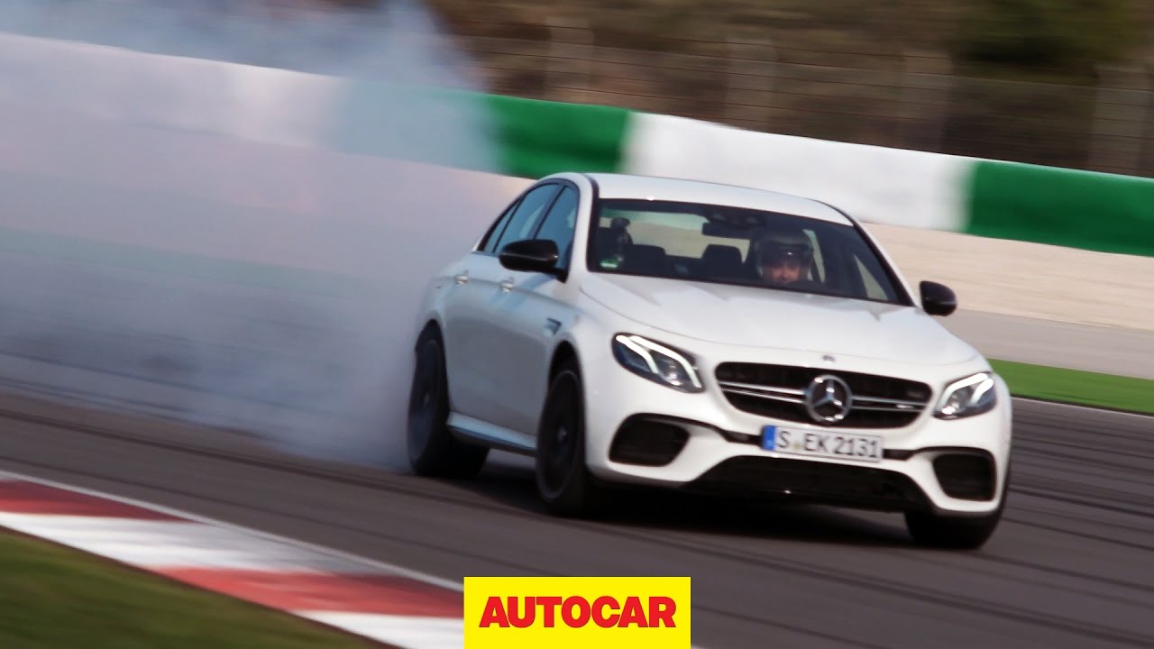 Hot new Mercedes-AMG E63 S tested. And drifted