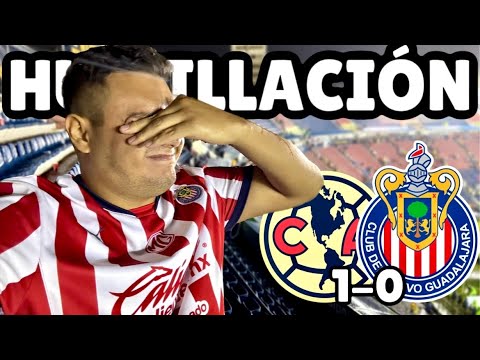 AMÉRICA vs CHIVAS 1-0 ¡EL DÍA MÁS TRISTE DE MI VIDA! Desde Estadio Azul