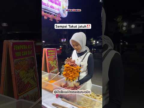 Kamu pilih Tempura udang apa sayur⁉️ komen dibawah ya #fyp #kulinernusantara #viralvideo