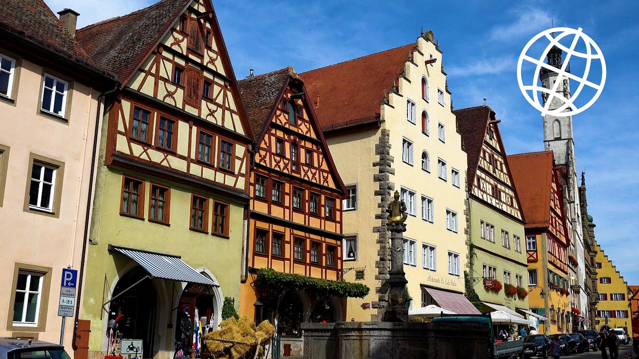 Rothenburg ob der Tauber, Germany in 4K Ultra HD