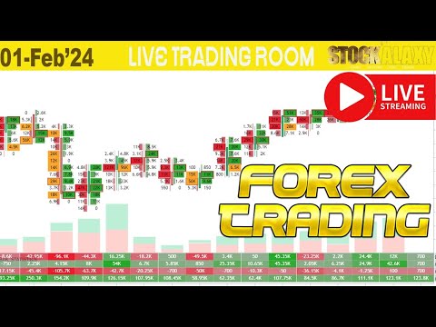 LIVE FOREX TRADING SESSION - XAUUSD, EURUSD, USDJPY,.. 01 FEB 2024