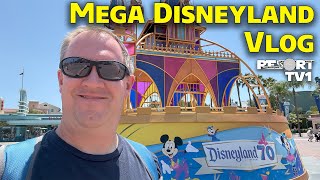Disneyland Mega Vlog - An Incredible Day at the Disneyland 70th Anniversary