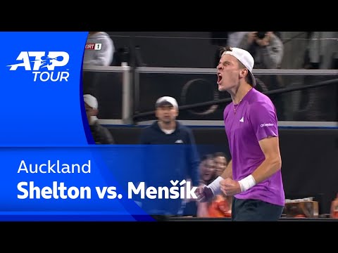 ATP Auckland: Ben Shelton (USA) vs. Jakub Menšík (CZE)