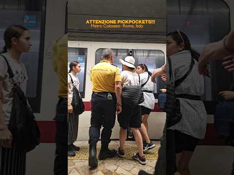 🔴 Raising Awareness for Europe Travelers: Beware of Pickpockets! #Pickpocket #Europe #Travel #Viral