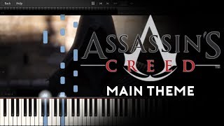 Assassin's Creed Series Main Theme - "Ezio's Family" Piano Cover - Easy