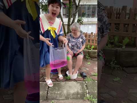 When there is only one footbath at home