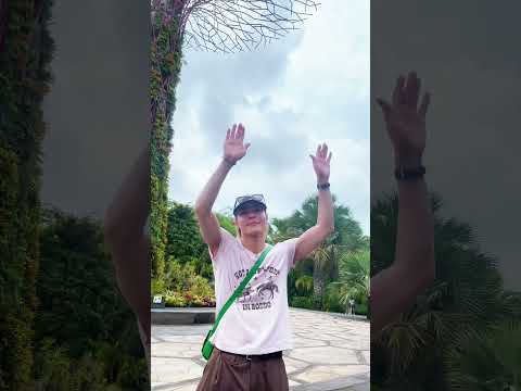 Guess what’s the last pose!?Of course!! It’s the Merlion !! 🦁#ThumbChallenge#WHHinSingapore #WHH