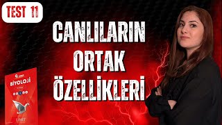 11) CANLILARIN ORTAK ÖZELLİKLERİ 5 - TEST 11 | Limit Yayınları 9. Sınıf Soru Bankası (DETAYLI ÇÖZÜM)