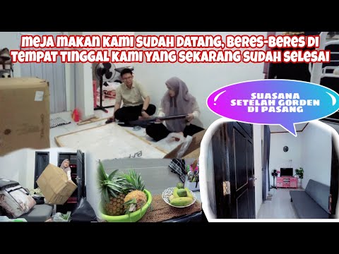 PINDAH KOSAN SUDAH SELESAI SEPERTI INI SUASANA TEMPAT TINGGAL KAMI SEKARANG 