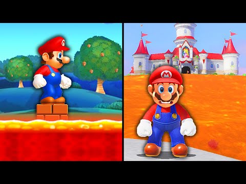 Can I Beat Every Mario Game If the Floor is Lava?