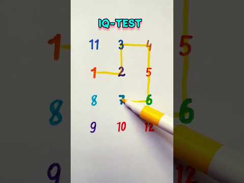 Draw a starlight with numbers 1 to 11 #drawing #line #maths #quiz #shorts #trending