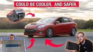 My Cheap Mazdaspeed3 No Longer Overheats! Plus gets a Viofo Dashcam