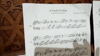A Tender Feeling - Sword Art Online Music - piano cover