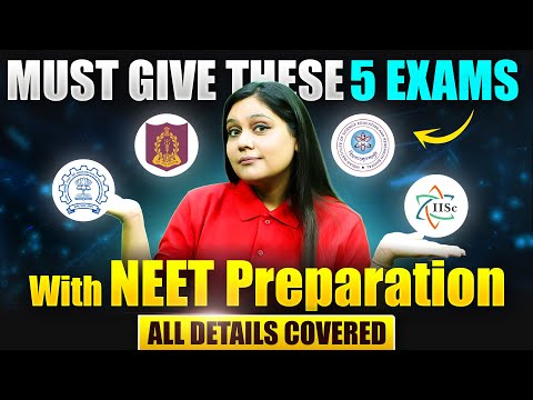 5 Must Give Exams with NEET Preparation | Backup Plan!