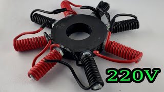 5 Awesome ideas technology how to create 220volt electricity energy free with bolts