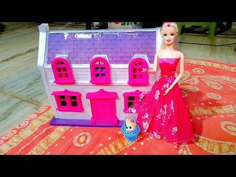 Barbie morning routine ❤️☕🥰//#barbie #barbiedollstory #doll#toys #play #M. Star Vlog