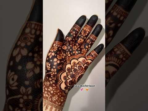 Dark Mehndi Hack #mehndihacks #tipsandtricks #tricks #mehndi