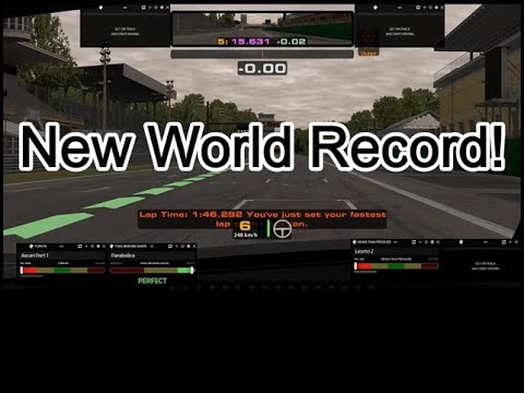 World Record - Porsche GT3 R Flying Lap - Monza