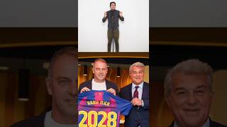 MI MENSAJE A MADRIDISTAS TRAS LA RENOVACIÓN DE HANSI FLICK POR EL BARÇA HASTA 2028 #fcb #hansiflick