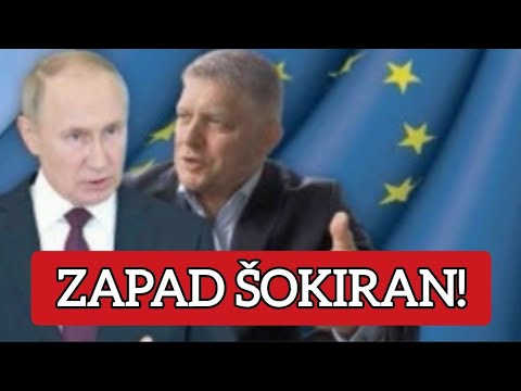 ZAPAD ŠOKIRAN! FICO OTIŠAO KOD PUTINA I SKLOPIO KLJUČNI DOGOVOR!