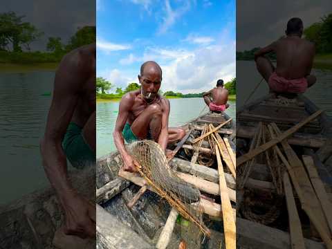 Underwater trap! Gonjar fish are being caught in a novel way