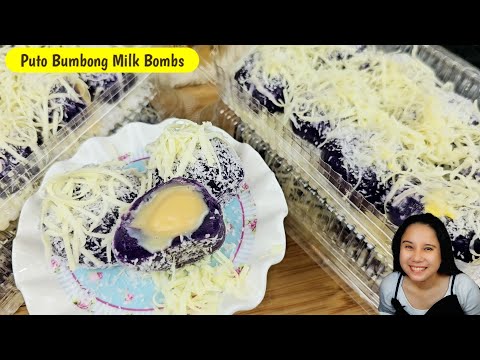 Pang Paskong Negosyo Puto Bumbong Milk Bombs!