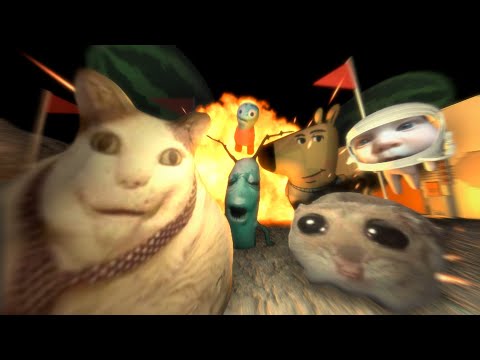 Создаю ХОРРОР ИГРУ с МЕМАМИ (#3)