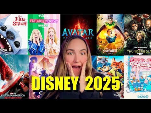 TODOS LOS ESTRENOS DE DISNEY EN CINE 2025 🎬 🍿-  Zamy Baumüller