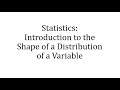 Understanding Distributions