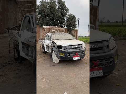 تجديد وسمكرة عربية دبابة قديمة بعد حادث ورشة العربي لسمكرة السيارات #شدة_السنبلاوين