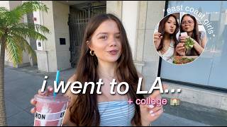traveling to LA *alone* for the first time (i'm scared)