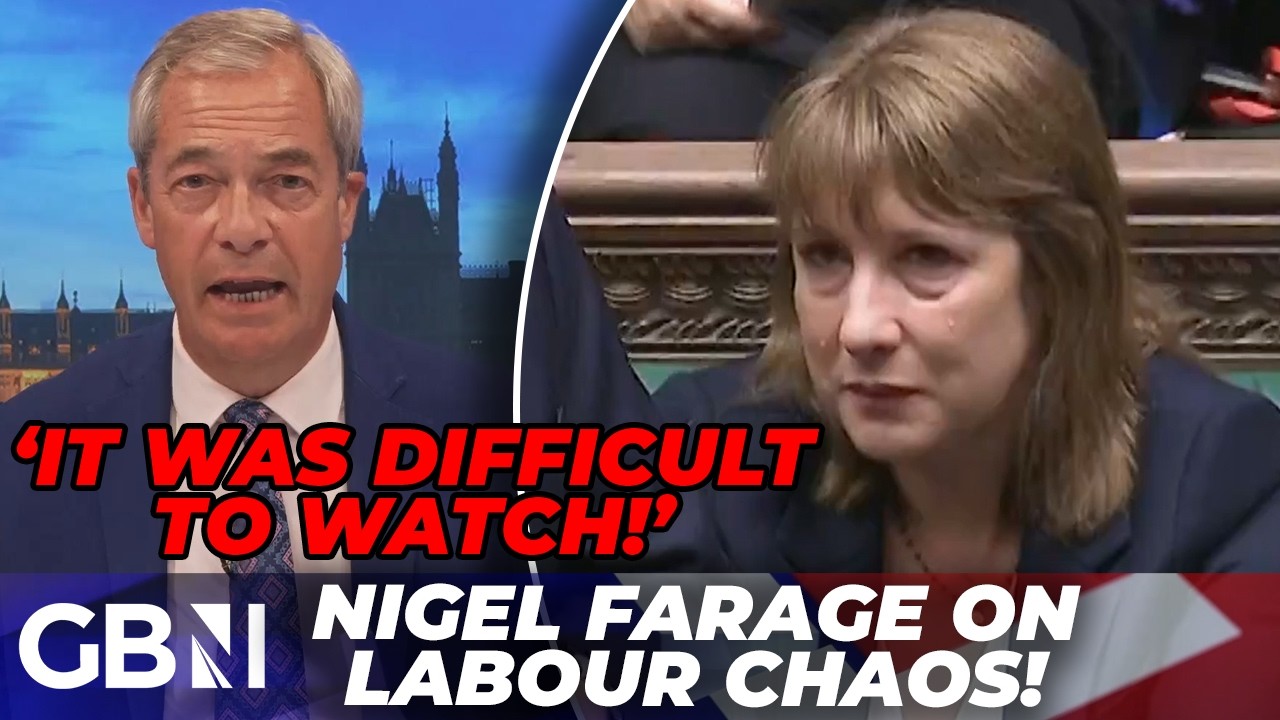 Nigel Farage Gives Verdict on Chancellor Rachel Reeves’ Tears in Parliament – Is She Up to the Job?