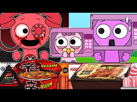 Incredibox Sprunki OC - LILY BUYS HER FIRST HOUSE Tele VS Lily Convenience Store MUKBANG | Animation