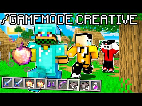 SPEEDRUN IN CREATIVA vs 2 CACCIATORI - Minecraft ITA