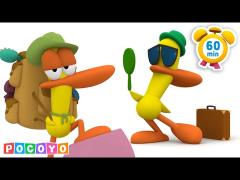 🤣 Las mejores aventuras de Pato 🦆[60 min] | POCOYÓ en ESPAÑOL LATINO CANCIONES y DIBUJOS ANIMADOS