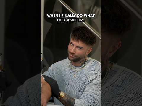 When I Finally Do What The Client Wants.. 🤦🏻‍♂️ #tattooartist #shorts