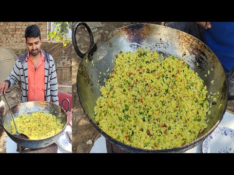 इस तरह पोहा बनाना सीखो हलवाई से फिर रोज पोहा ही बनाओगे - POHA Recipe
