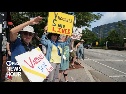 YouTube video thumbnail: Trump's Former Surgeon General Raises Concerns About Vaccine Panel Overhauled by RFK Jr.