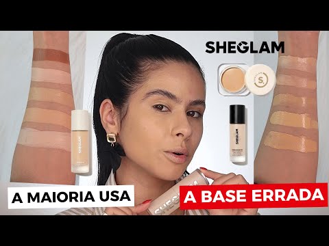 O GUIA DEFINITIVO para bases e corretivos SHEGLAM  *Qual escolher?*