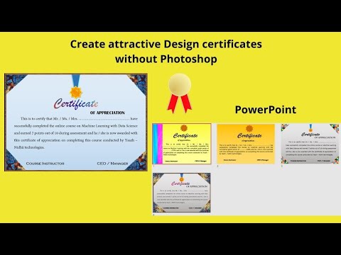 certificate design templates download free powerpoint