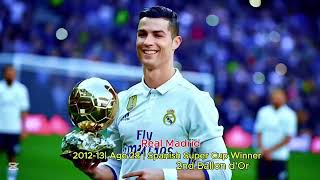 L’histoire des 5 Ballons d’Or de CR7 🐐🏆 | De jeune talent à légende