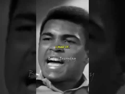 Muhammad Ali On Material Wealth 💰🥊