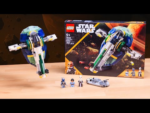 LEGO Star Wars Jango Fetts Starship REVIEW | Set 75433
