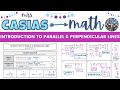 Characteristics of Parallel and Perpendicular Lines