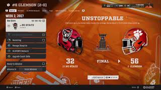 Clemson vs NC State