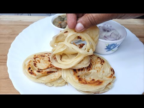 Parotta Master Maraikum Ragasiyam | Easy 10 Layered Coin Parotta at Home | Coin Paratha Recipe Tamil