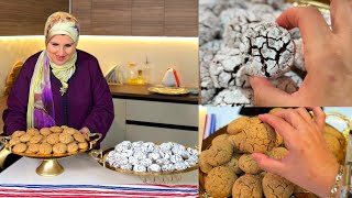 حلويات العيد 2026  اللي ماكتخطاناش في طبيلة العيد غريبة كاوكاو  اقتصادية معلكة  البهلة خفيفة ومشققة 