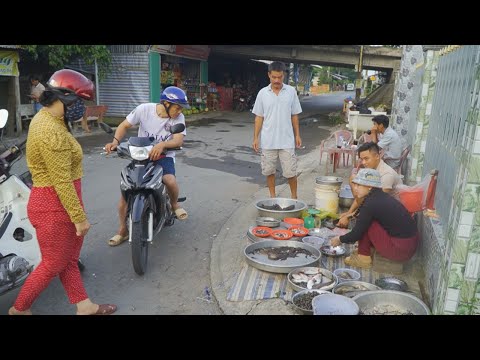 "Chợ Sớm Miền Tây" theo chân Chí Linh về Chợ Phú Điền - Tháp Mười - Đồng Tháp Bán Cá | Nét Quê #608