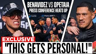 David Benavidez vs Jai Opetaia | PRESS CONFERENCE HEATS UP | DAZN Boxing