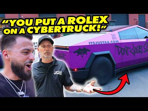 The MOST EXPENSIVE Custom Cyber Truck Makeover!!